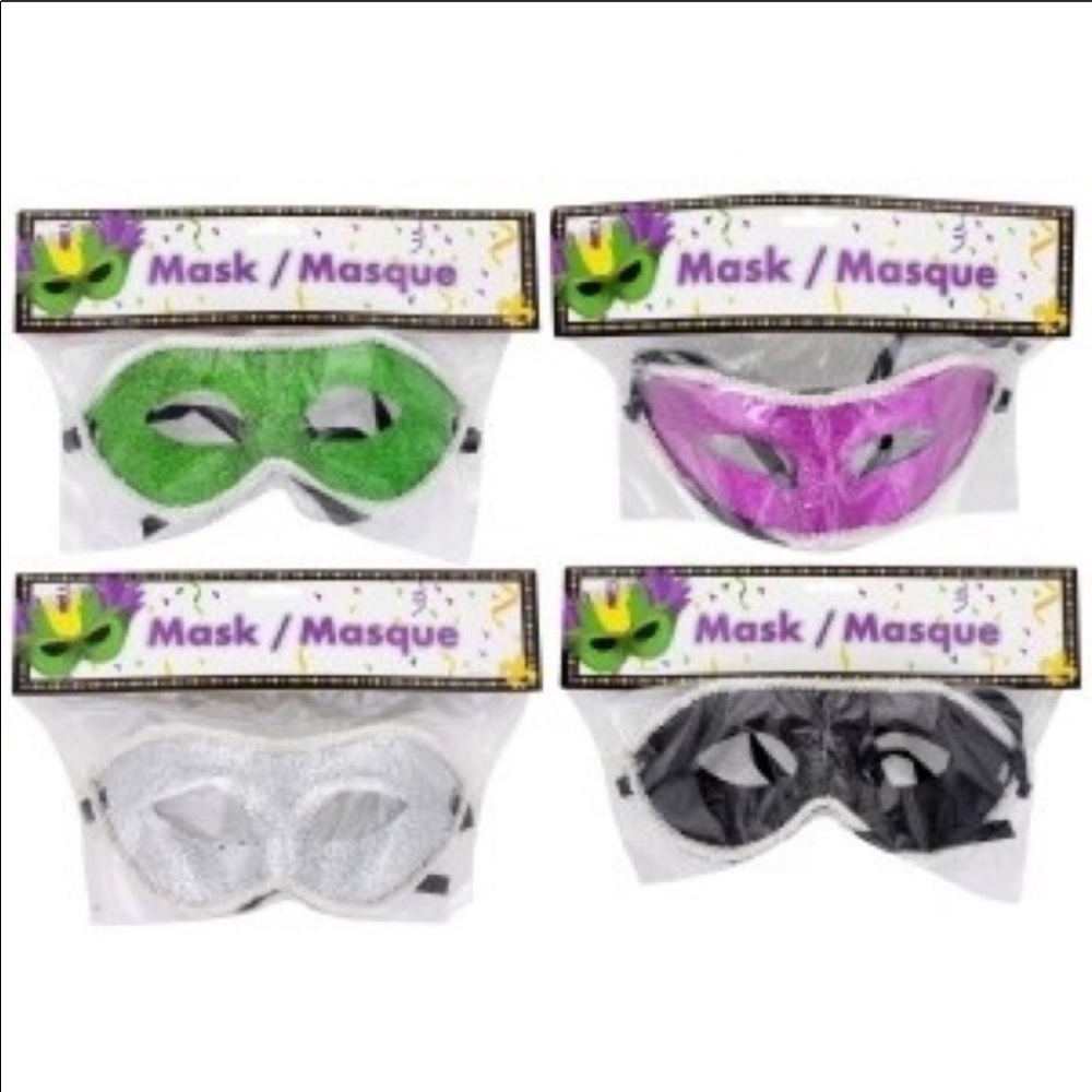 MARDI GRAS MASKS NWT - Picture 3 of 5
